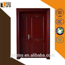 High quality solid wood swing veneered bedroom wood door